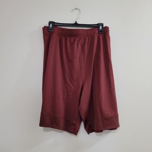 Under Armour 4XL nwt burgundy athletic shorts